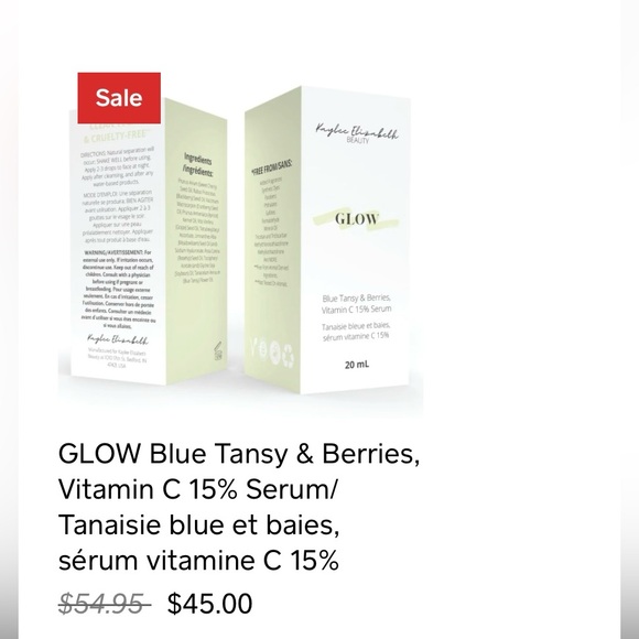 Kaylee Elizabeth Beauty Vitamin C Serum 20ml Cruelty-Free - Picture 1 of 5